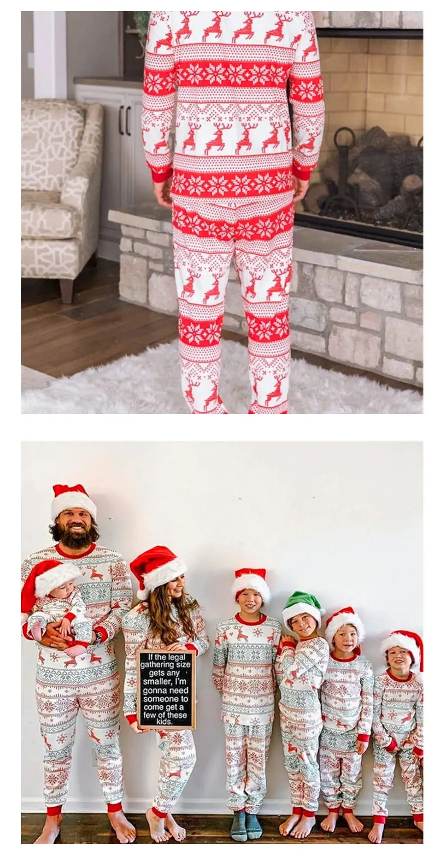 2025 New Family Christmas Pajamas Mom Dad Kids Matching Clothing Set Baby Romper Pjs Soft Loose 2 Pieces Suit Homewear Xmas Look