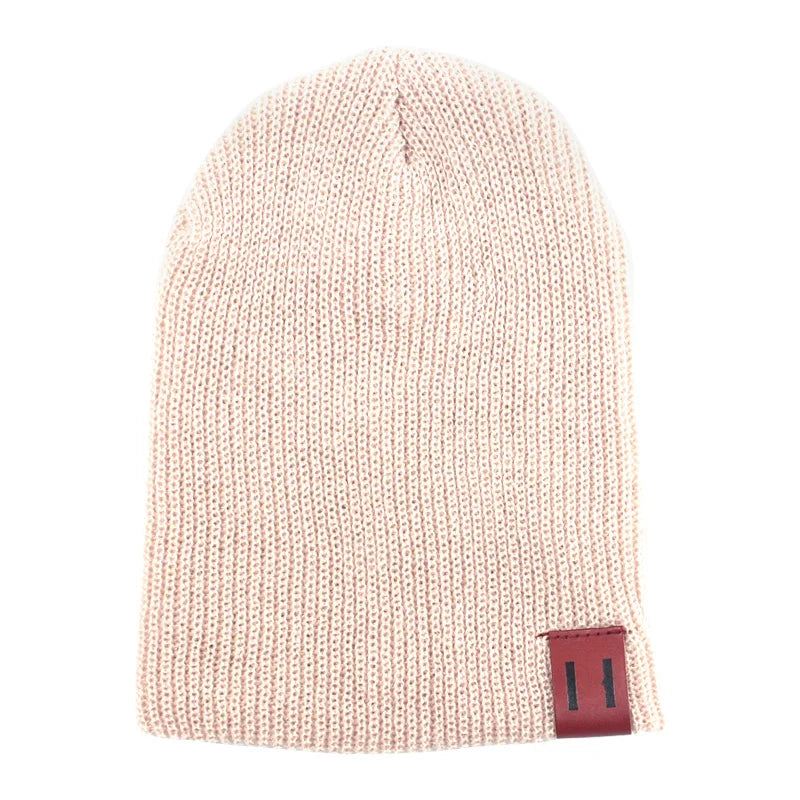 Knit Mother Kids Hat Baby Beanie for Boys Winter Baby Girl Hats Children Cap Infant Bonnet Toddler Accessories 1PC